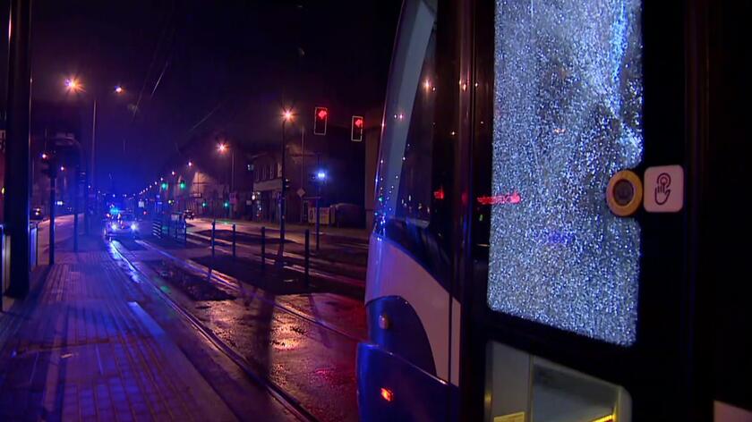 Policja: zatrzymano mężczyzn, którzy prawdopodobnie ostrzelali tramwaje 