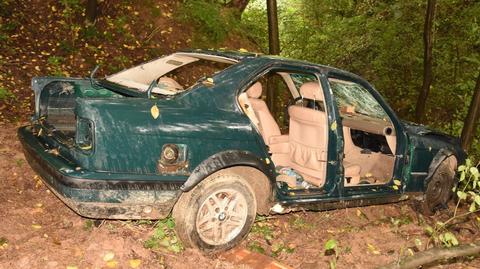 22-latek miał pobić kierowcę i ukraść mu samochód. Auto nie nadaje się do jazdy