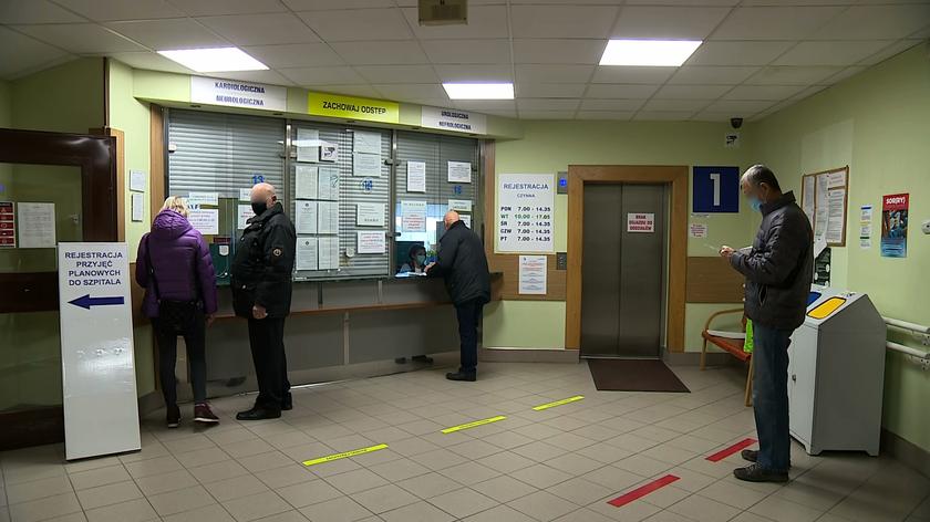 Szpital wojewódzki w Bielsku-Białej apeluje o przychodzenie na umówioną godzinę