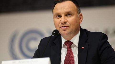 Prezydent Duda o zapasach węgla w Polsce