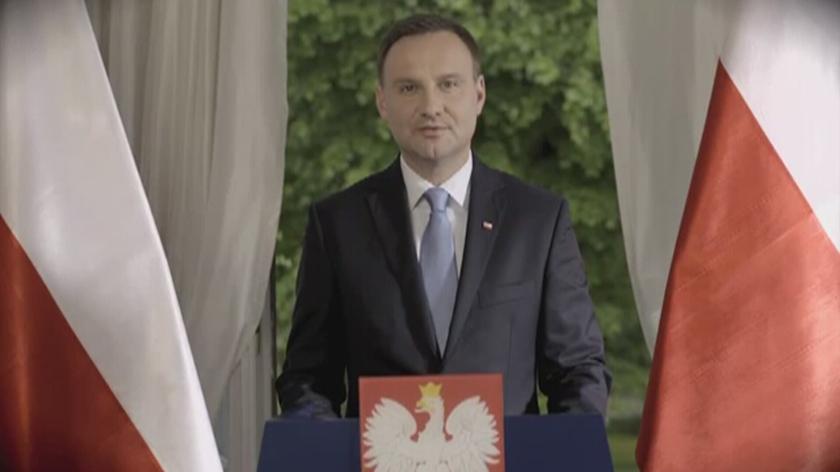 Orędzie Andrzeja Dudy na koniec kampanii 