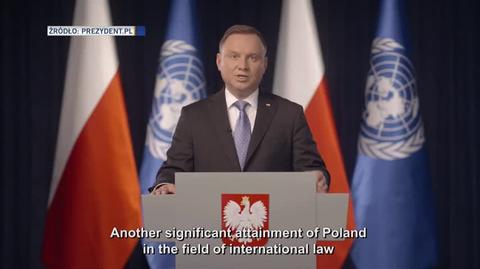 Andrzej Duda na Zgromadzeniu Ogólnym ONZ