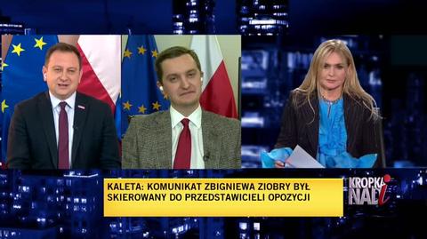 Trela: Zbigniew Ziobro i pan Jarosław Kaczyński robią wszystko, żeby oddać mecz walkowerem