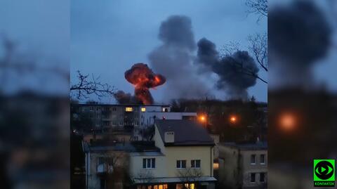 Ukraina. Drugi atak na Lwów (26.03.2022)