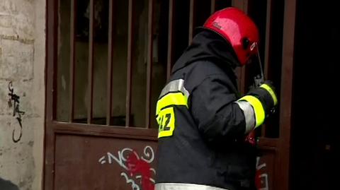 Pożar kamienicy w Łodzi. Jedna osoba nie żyje, pięcioro trafiło do szpitala