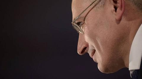 Michaił Chodorkowski mówi o odejściu Putina  