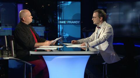 Roman Kurkiewicz i Jan Wróbel w programie "Dwie prawdy"
