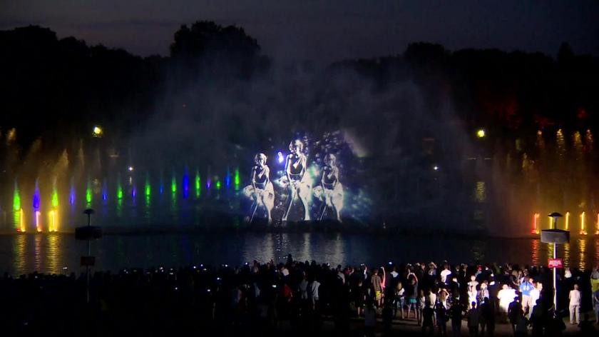 Pokaz wrocławskiej fontanny