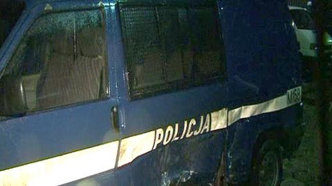 W Białymstoku pijany kierowca bmw zderzył się z radiowozem