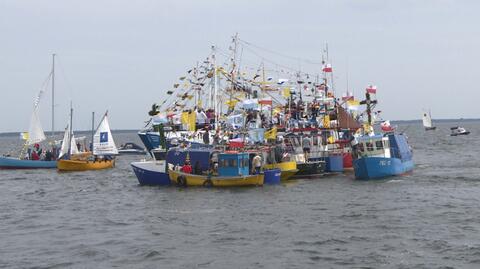 Rybacy modlili się na wodach Zatoki Gdańskiej