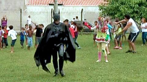 Batman odwedził jedną ze szkół w stanie Sao Paulo