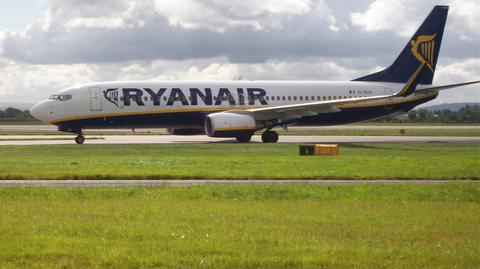 Samoloty Ryanaira zderzyły się na lotnisku. Jeden z nich leciał do Polski
