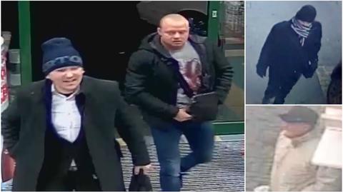 Poznańska policja szuka czterech mężczyzn podejrzanych o kradzieże