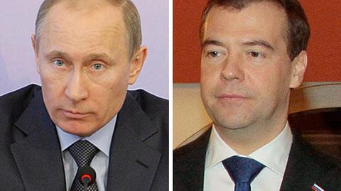 "Jest szczelina między Putinem a Miedwiediewem"