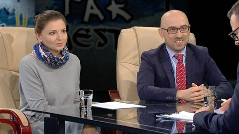Monika Rosa i Krzysztof Łapiński w Tak Jest