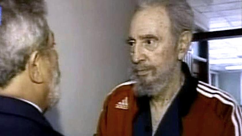Fidel Castro znów pokazał sie w telewizji