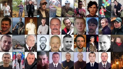 Pierwsza rocznica masakry na Majdanie