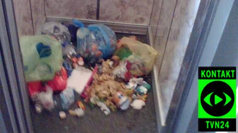 Po świętach został stos śmieci