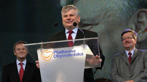 Bogdan Borusewicz: Wybrałem Platformę!