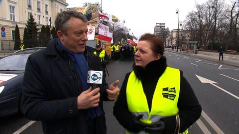 Rolnicze protesty znów w Warszawie