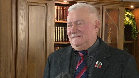 Lech Wałęsa zgolił wąsy. "Chcę się równo opalić w Dubaju"