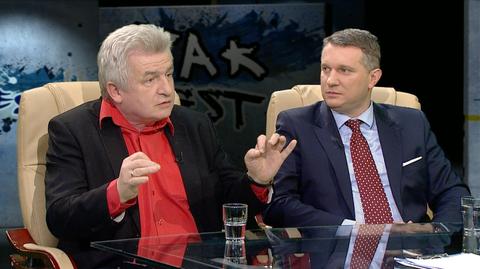 Przemysław Wipler i Piotr Ikonowicz w "Tak jest"