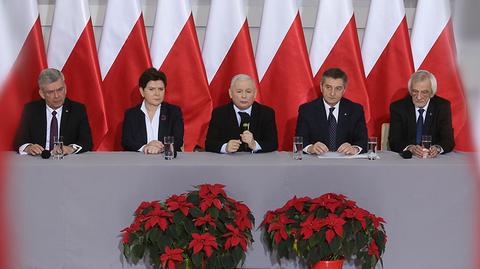 Kaczyński: wyciągamy rękę