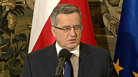 Prezydent o roli Radosława Sikorskiego w rozwiązaniu konfliktu na Ukrainie