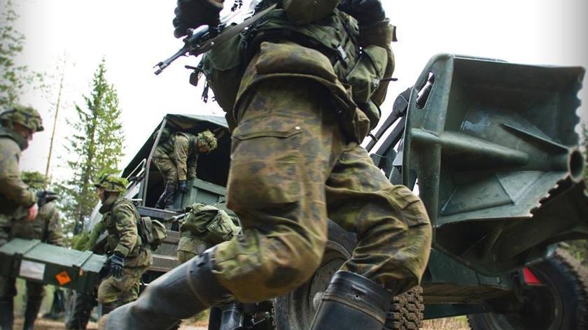Fińskie wojsko brało udział w manewrach Saber Strike
