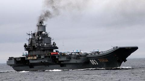 Rosyjskie okręty płyną w kierunku Syrii