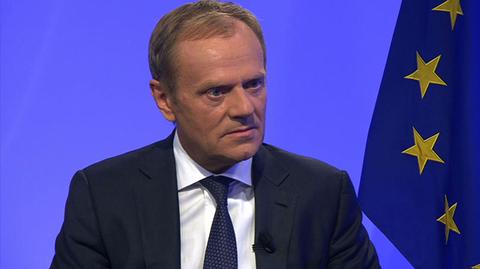 Tusk w "Faktach po Faktach": Na ulice w Polsce wyszło samo dobro. I dobro zwycięży