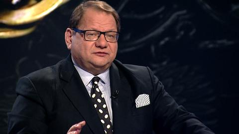 Ryszard Kalisz był gościem "Faktów po Faktach" w TVN24