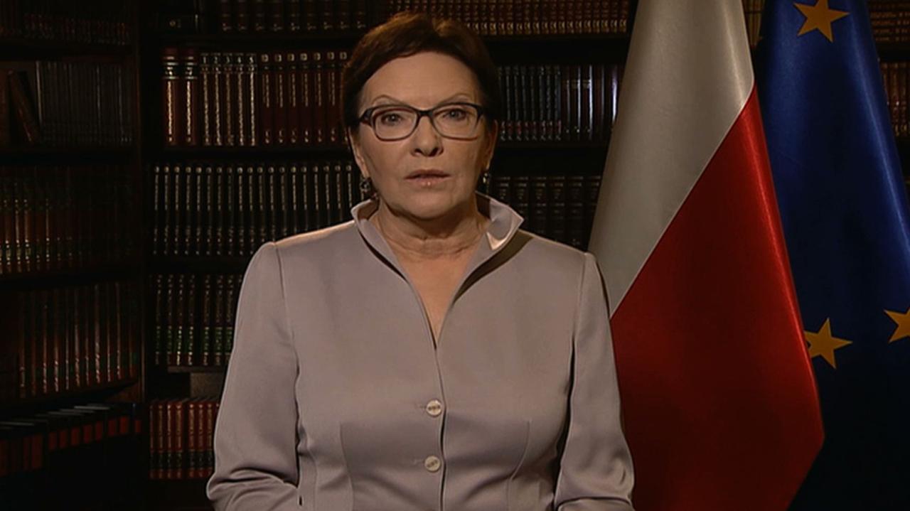 Premier Ewa Kopacz O Uchodźcach Niedzielne Wystąpienie Kopacz Tvn24 1529