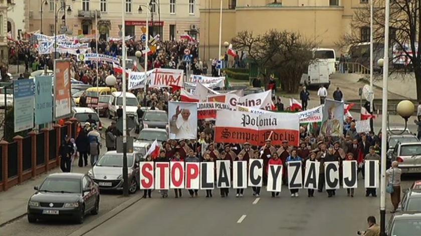 Marsz "Stop laicyzacji" w Rzeszowie