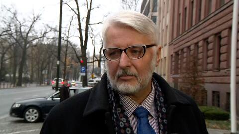 Minister Witold Waszczykowski o odwołaniu Roberta Greya