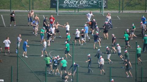 Zamieszki podczas turnieju piłkarskiego w Opolu