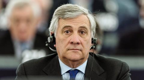 Antonio Tajani jest szefem PE