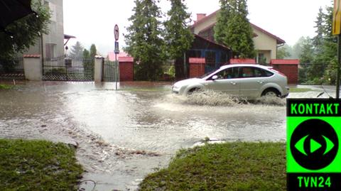 Ulewa w Kraśniku. Pogoda w kratkę przez cały tydzień