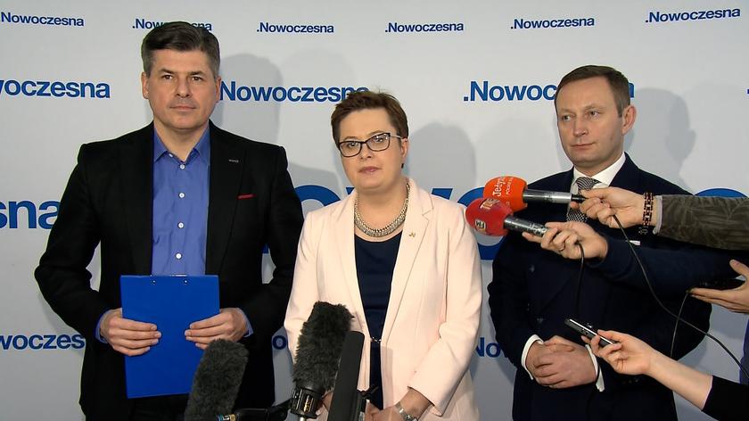 Katarzyna Lubnauer zapowiada podstawę programową Nowoczesnej na wybory do PE