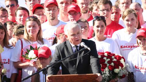 Jarosław Kaczyński o premierze Wielkiej Brytanii i swoim rywalu