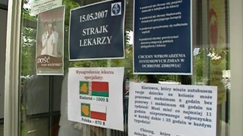 Strajk lekarzy trwa, tylko zmienił formę