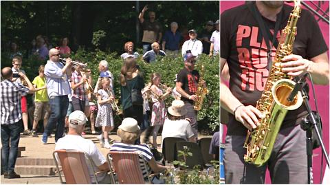 W Szczecinie zagrali jazz w parku