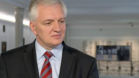 Jarosław Gowin na razie podtrzymuje swoją decyzję ze środowego głosowania