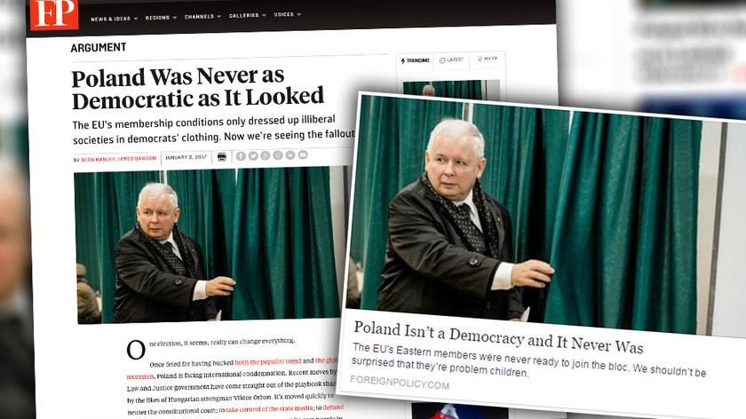 Piszą o polskiej demokracji