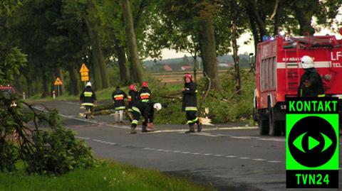 Polska w czasie - i po burzy - zdj. Janów Lubelski / film: Piotrków Trybunalski