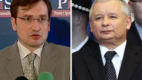 Jarosław Kaczyński ostro o byłym ministrze sprawiedliwości