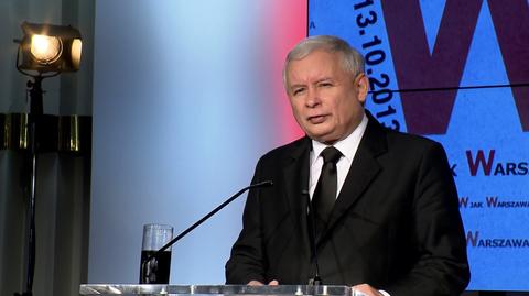 Kaczyński o arogancji władzy w Warszawie 