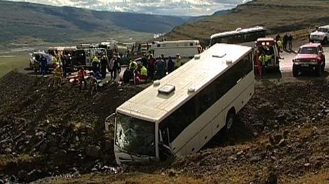 Islandia: Wypadek autokaru z Polakami