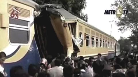  Indonezja: Zderzenie pociągów