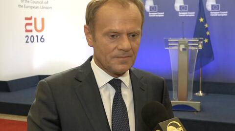 Donald Tusk wierzy w UE